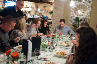 Mass Foodies visiting Basil n' Spice in October 2015