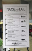 Menu From Niche Test Kitchen in Worcester