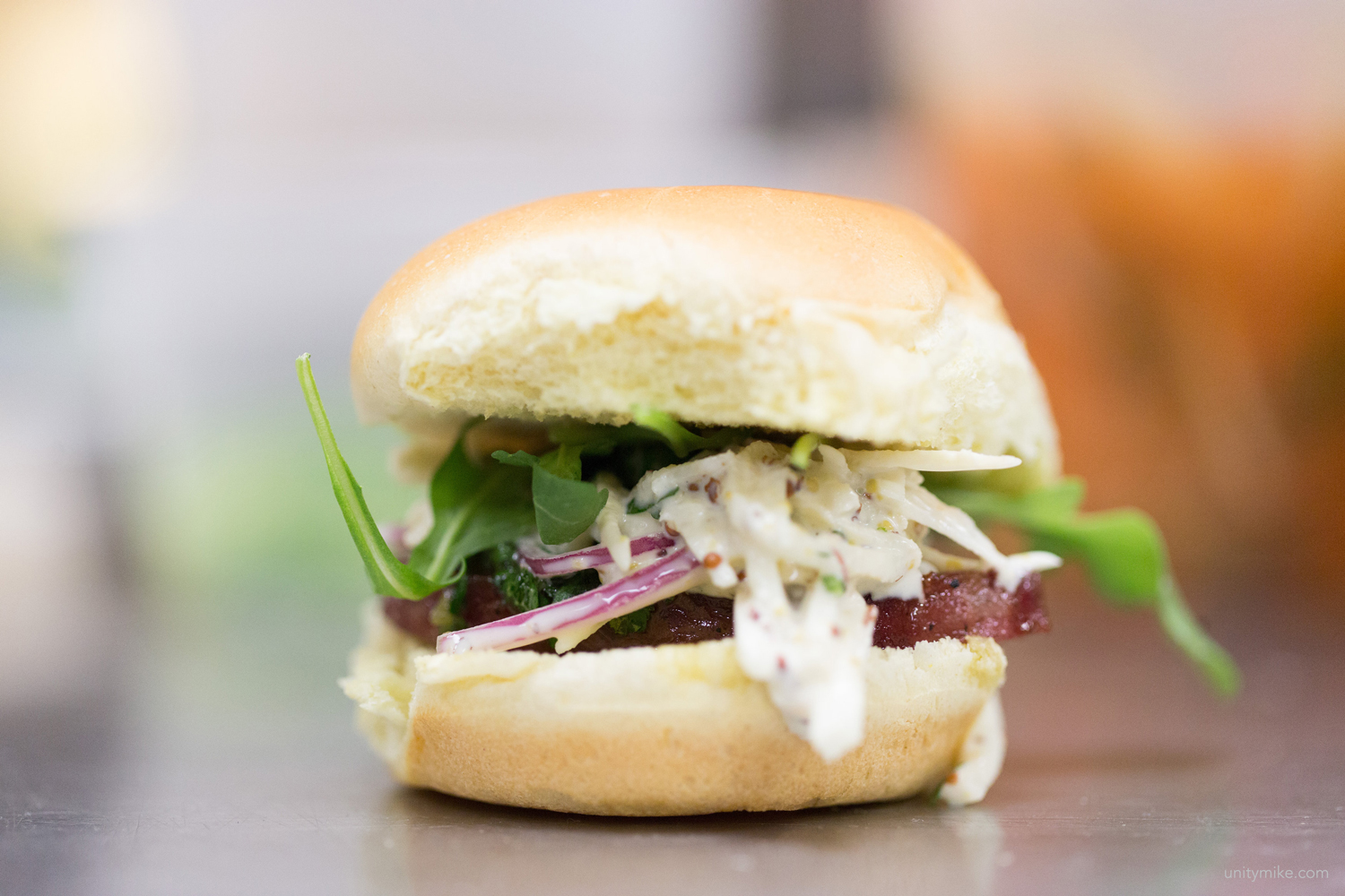Taylor Ham Slider From Niche Test Kitchen in Worcester
