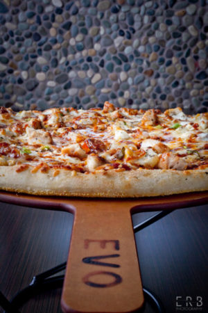 Pizza served at EVO Restaurant on Chandler Street in Worcester, Photo by Erb Photo