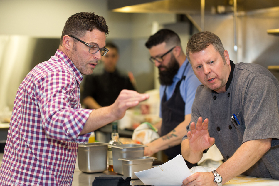 Mike Covino In The Kitchen With Chef Steve Champagne