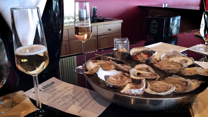 Oyster Happy Hour At The Urban on Shrewsbury Street in Worcester, MA