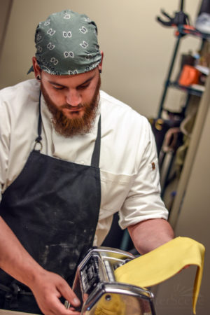 Making fresh pasta is a key to Volturno in Worcester (Photograph © 2015 by Alex Belisle)