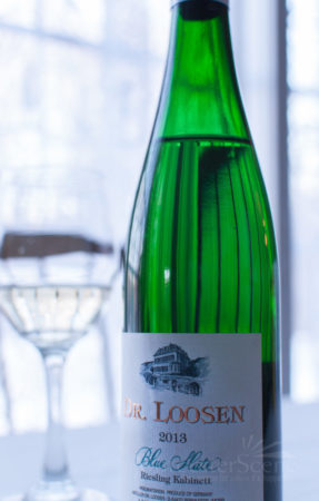Dr. Loosen's  Blue Slate Rielsing Cabinet is regularly consider a great entry level wine to enjoy during the summer months.
