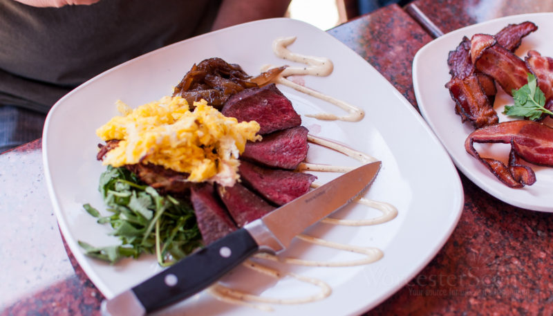 Steak and Eggs for Brunch at Via