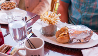 Bacon, Egg and Cheese Sandwich from brunch at Via on Shrewsbury Street in Worcester, MA