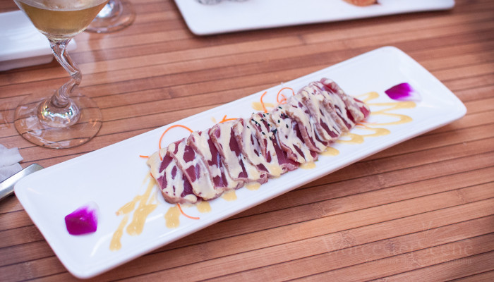 Tuna Tartaki from Baba Sushi on Park Avenue in Worcester, MA