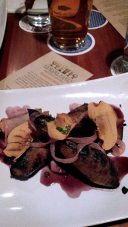 Course Two of Armsby Abbey's Bionutrient-grown dinner