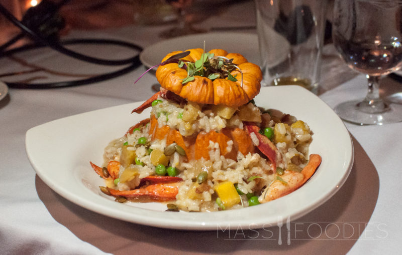 Lobster and Pumpkin Risotto from The International