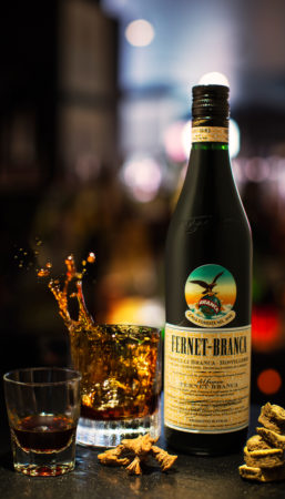 A splash with Fernet Branca