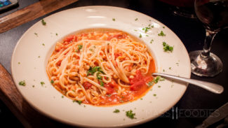 Red Clam Sauce at La Cucina Italiana on Hamilton Street in Worcester, MA