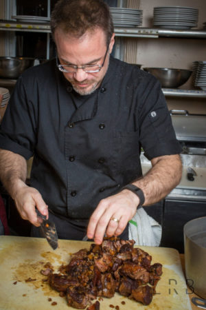 Chris Rovezzis Cooking