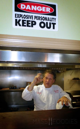 Chef Jay Powell is known for having a big personality.