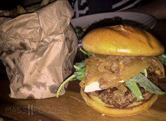 Wagyu Burger from The Hangover Pub in Worcester, MA