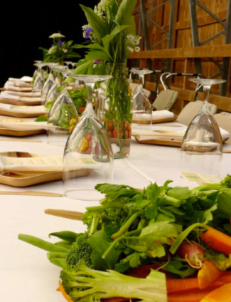 The night begins at Lettuce Be Local's annual Farmer Dinner.
