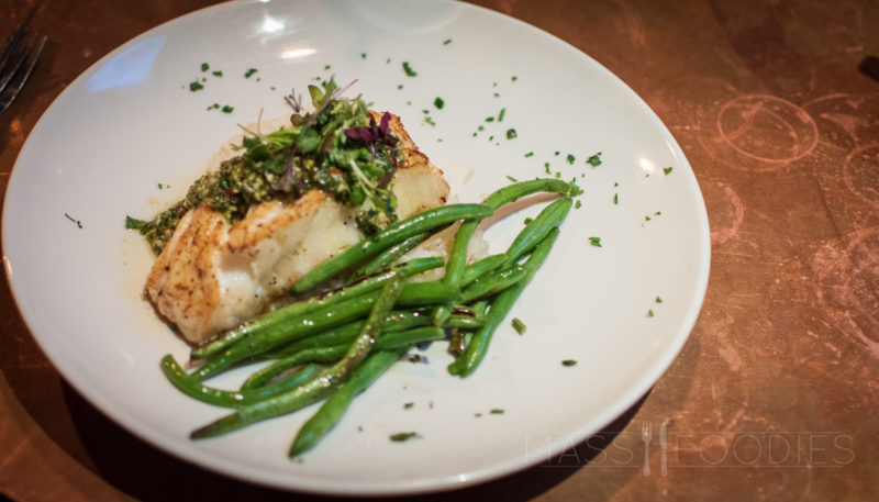 Pan Roasted Sea Bass at The Hangover Pub