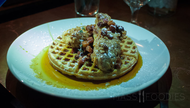 Sticky and Overly Sweet: Chicken and Waffles
