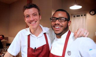 Chef Carl Dooley posing at The Table at Season to Taste in Cambridge, MA