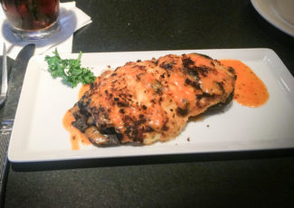 Crabbed Stuffed Portobello Mushroom from The Sole on Highland Street in Worcester, MA