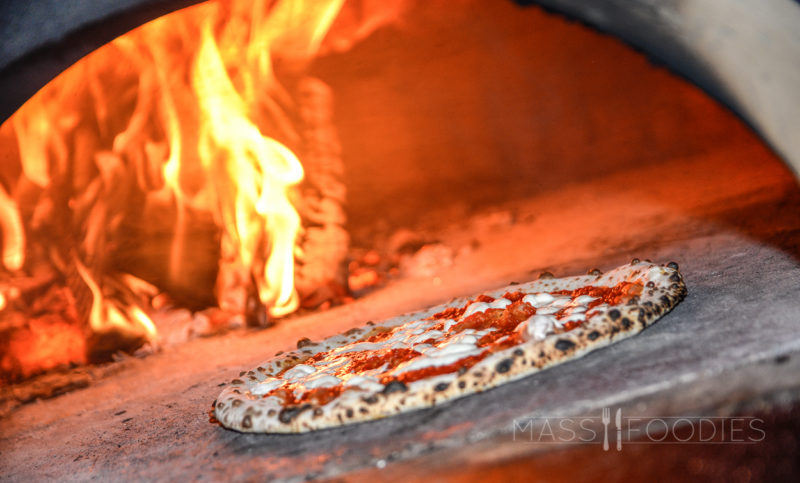 Pizza from Dacosta's Pizza Bakery in Worcester, MA