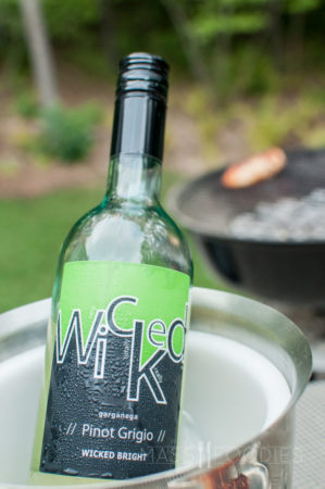Fresh, bright and packed with intense citrus, green apple, yellow pear and lemongrass—The Wicked Bright Pinot Grigio is a blend of 40% Pinot Grigio, 60% Garganega.