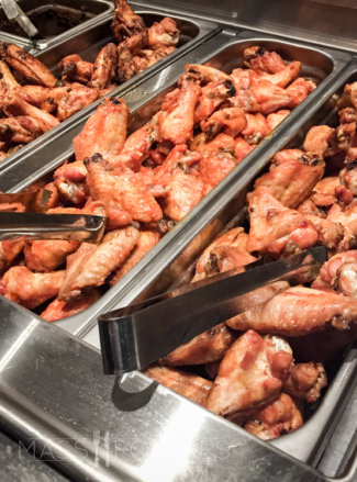 Whether rub or sauce, The Fix on Grove Street in Worcester, MA offers all you can eat wings during Monday Night Football.