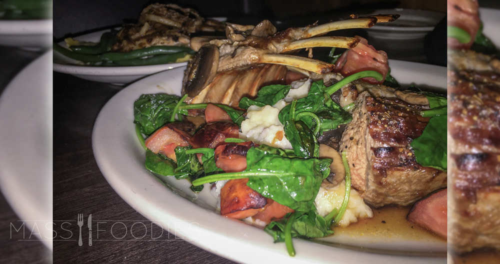 Roasted Spring Lamb from Wildwoods Steakhouse in Marlborough, MA