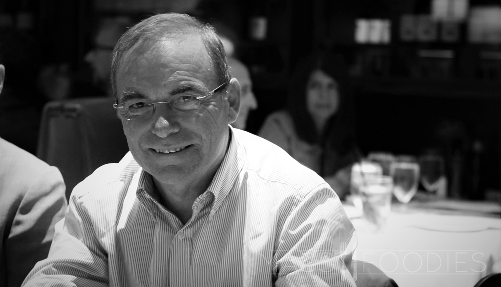 Five Time Tour de France Winner, Bernard Hinault, inspires diners during an exclusive event at The Sole as part of a charity ride hosted by Bikes and Life.