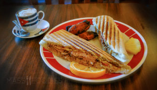 Cortaditos and Cubanos from Café Reyes on Shrewsbury Street in Worcester, MA