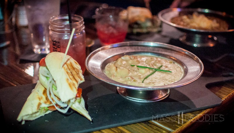 Chowda and Sandwich for Dinner at Bootlegger’s Prohibition Pub