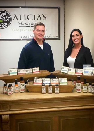 Jon and Alicia showcasing their new location on Plantation Street in Worcester, MA