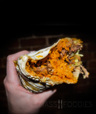 El patron drenched burrito