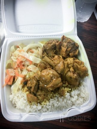 Jerked Chicken from Homestyle Kitchen on Harrison Street in Worcester, MA