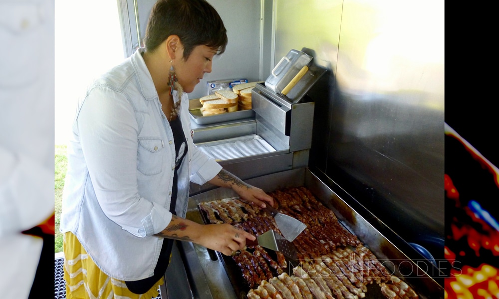 Teri Goulette, owner of the Say Cheese! Food Truck.