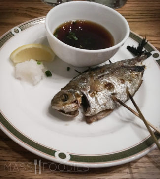 deadhorse hill's NYE dinner of Butterfish.