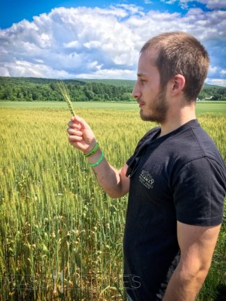 Armsby Abbey's Chef Damian Evangelous makes a visit to Four Star Farms.