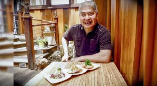 Wilson Wang, owner of restaurants in Worcester and Strubridge. Including Baba Sushi