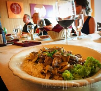 Port Said Lamb paired with Chateau Ksara from Sahara on Highland Street in Worcester, MA
