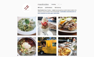 Mass Foodies on Instagram