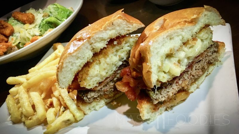Peppercorn’s Truffle Mac and Cheeseburger