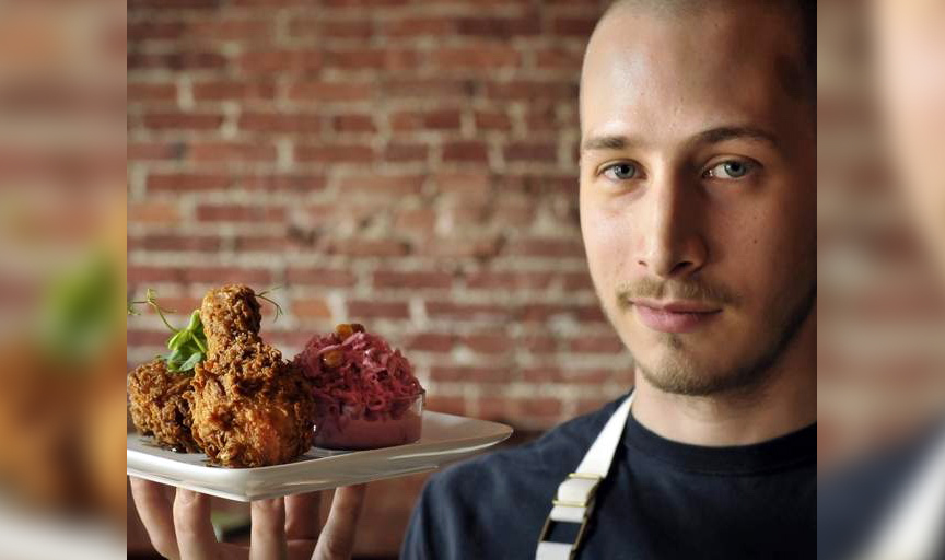 Armsby Abbey's Executive Chef Damian Evangelous.