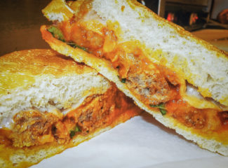 Grandma'a Meatball Sandwich from the Vin Bin in Marlborough, MA (Submitted)