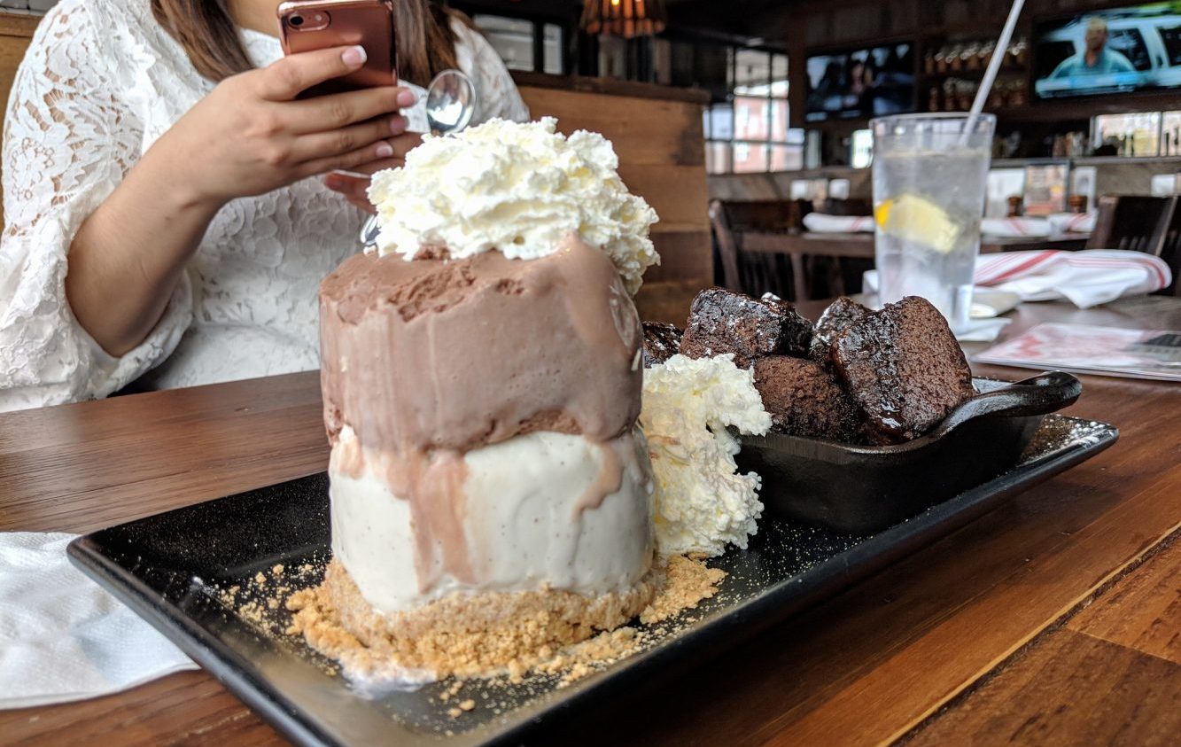 Stacked Ice Cream from Tavern in the Square - Shrewsbury (Photo by Crystal Anson)