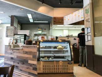 Cafe Agrizzi on Commercial Street in downtown Worcester, MA.