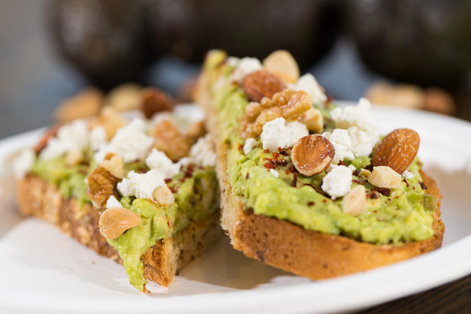 The avocado toast from STEAM Energy Cafe at the Worcester Ice Rink (STEAM)
