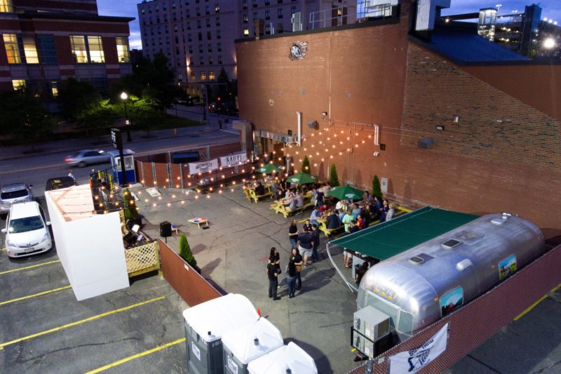 Wachusett Brew Yard at the Railers Sports Tavern downtown Worcester, MA