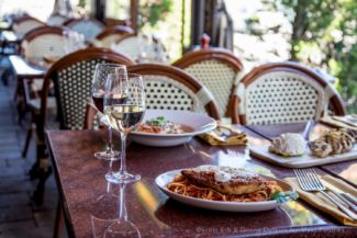 It's patio season at VIA Italian Table on Shrewsbury Street in Worcester, MA (Erb Photo for Mass Foodies)