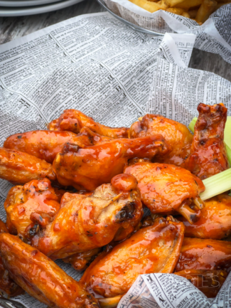 Honey Hot Wings from Antonio’s by the Slice in Worcester, MA