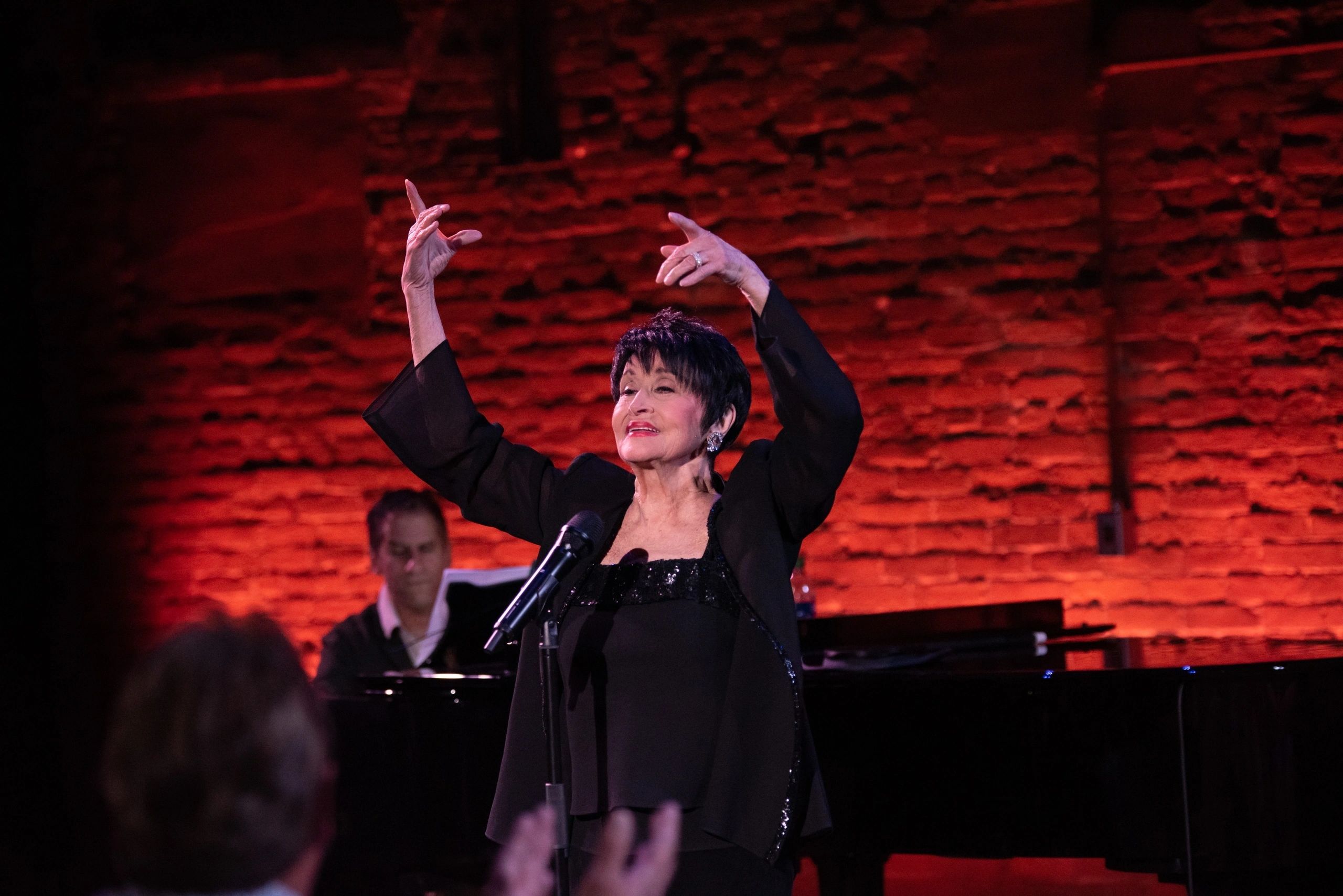 Chita Rivera performing in Worcester in September 2022 (photo submitted)