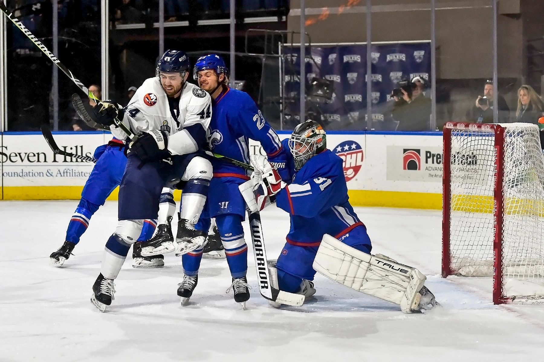 Anthony Callin is still a rookie, and a serious candidate for consideration as the Railers’ Most Valuable Player (photo by Ben Schenck)